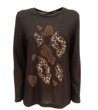 MAGLIA CONFORMATA DONNA M/L 13664C Tellini S.r.l. Ingrosso Abbigliamento